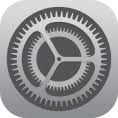 ios settings icon gray gear image 